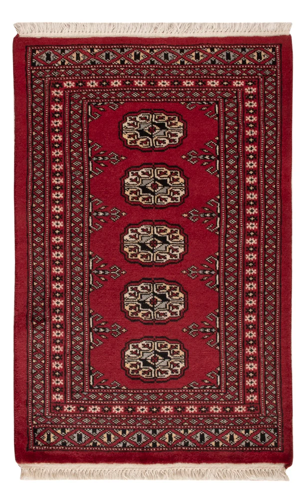 Tapete Paquistão - 94 x 62 cm - vermelho