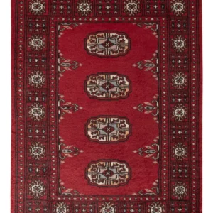 Tapete Paquistão - 83 x 62 cm - vermelho
