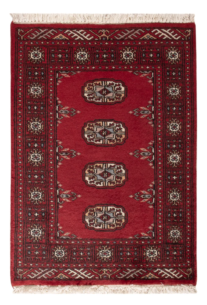 Tapete Paquistão - 83 x 62 cm - vermelho