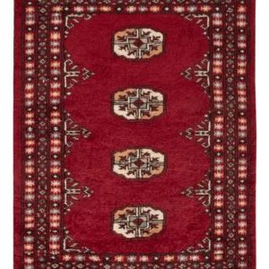 Tapete Paquistão - 91 x 62 cm - vermelho