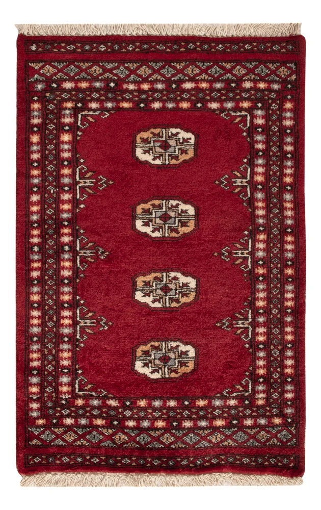 Tapete Paquistão - 91 x 62 cm - vermelho