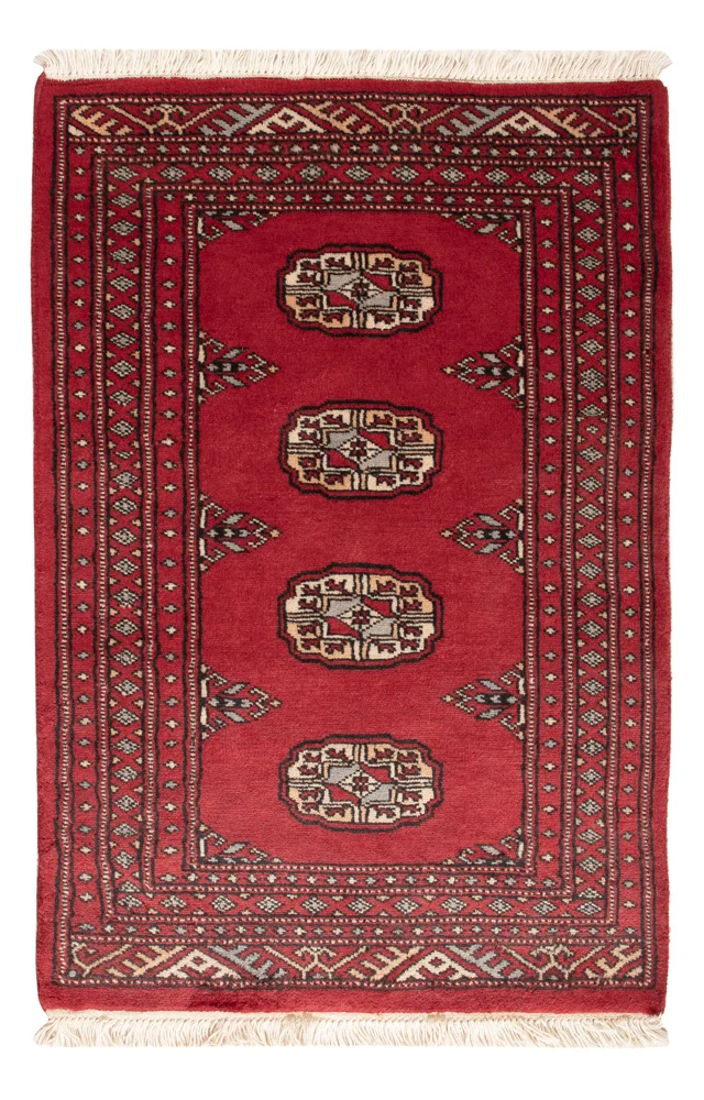 Tapete Paquistão - 92 x 62 cm - vermelho