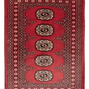 Tapete Paquistão - 92 x 64 cm - vermelho