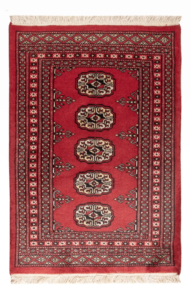 Tapete Paquistão - 92 x 64 cm - vermelho