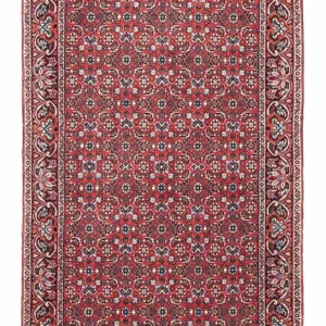 Tapete Persa - Bijar - 139 x 70 cm - vermelho