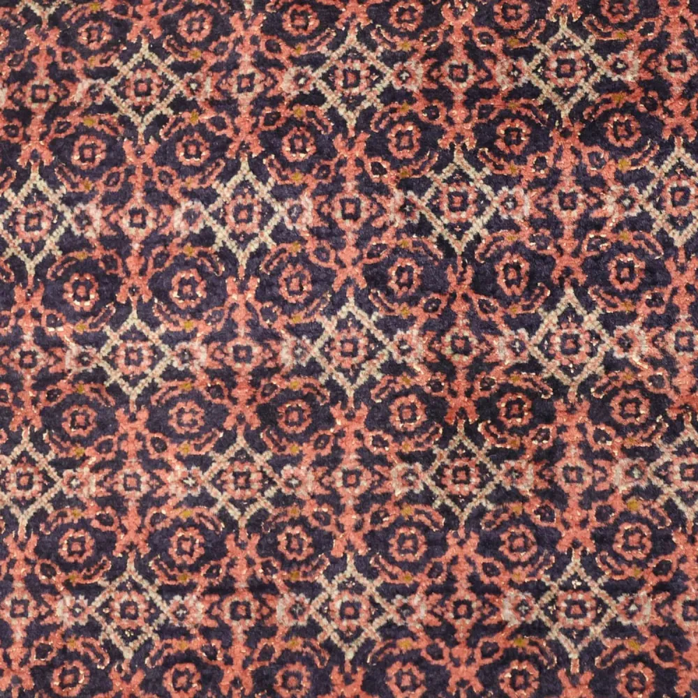 Tapete Persa - Bijar - 143 x 85 cm - ferrugem