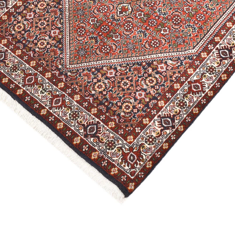 Tapete Persa - Bijar - 145 x 85 cm - ferrugem