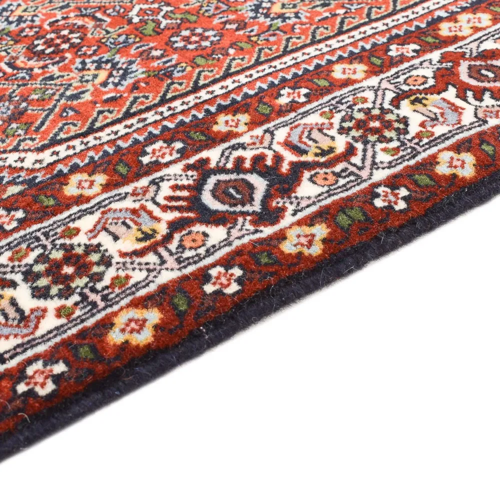 Tapete Persa - Bijar - 145 x 85 cm - ferrugem