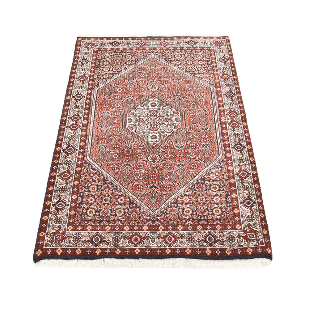 Tapete Persa - Bijar - 145 x 85 cm - ferrugem