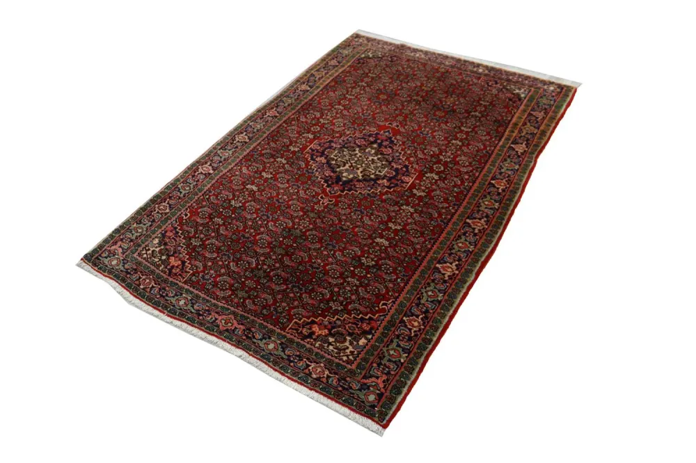 Tapete Persa - Bijar - 170 x 110 cm - castanho