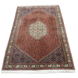 Tapete Persa - Bijar - 173 x 114 cm - castanho