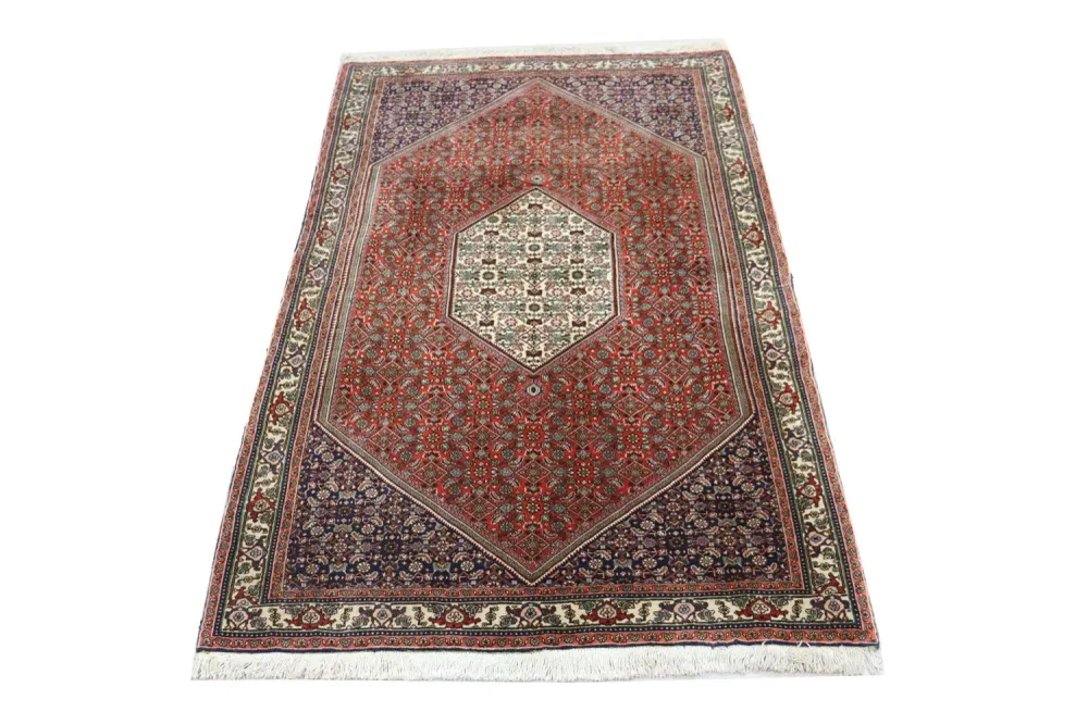 Tapete Persa - Bijar - 173 x 114 cm - castanho