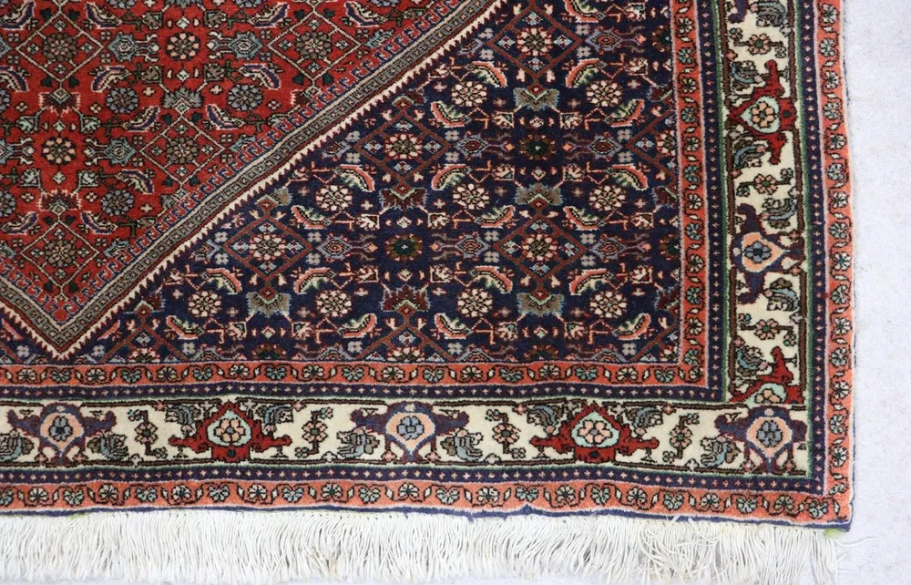 Tapete Persa - Bijar - 173 x 114 cm - castanho
