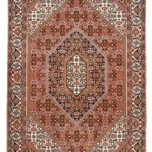 Tapete Persa - Bijar - 175 x 108 cm - ferrugem