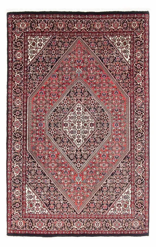 Tapete Persa - Bijar - 175 x 110 cm - vermelho