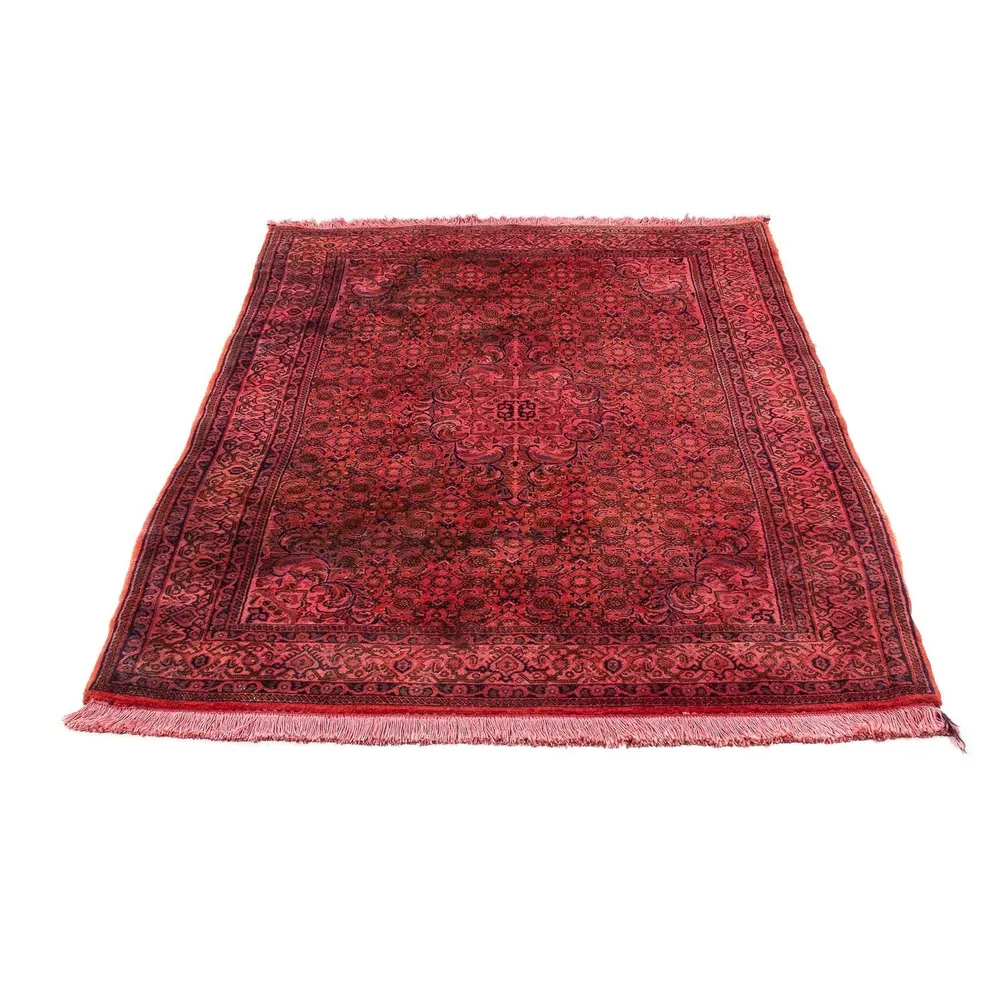 Tapete Persa - Bijar - 176 x 113 cm - vermelho claro