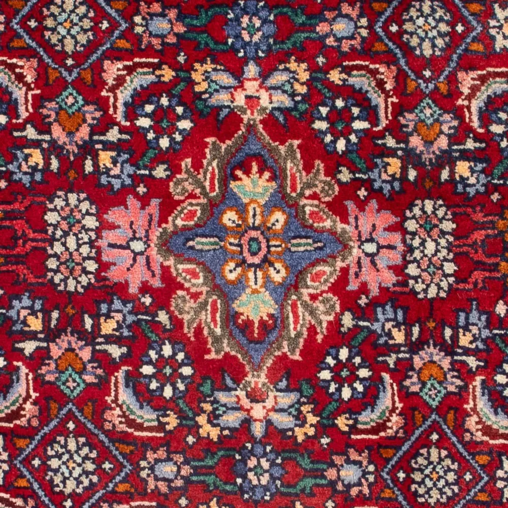 Tapete Persa - Bijar - 76 x 55 cm - bordeaux vermelho