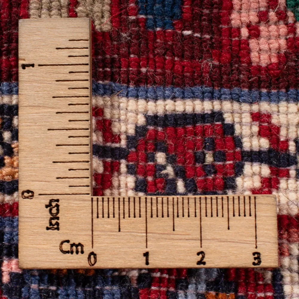 Tapete Persa - Bijar - 80 x 52 cm - bordeaux vermelho