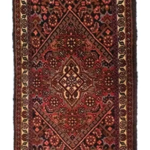 Tapete Persa - Bijar - 60 x 40 cm - castanho