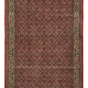 Tapete Persa - Bijar - Real - 148 x 91 cm - bege escuro