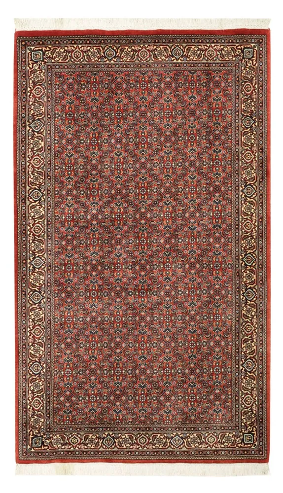 Tapete Persa - Bijar - Real - 150 x 90 cm - ferrugem