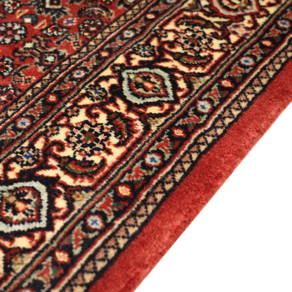 Tapete Persa - Bijar - Real - 150 x 90 cm - ferrugem