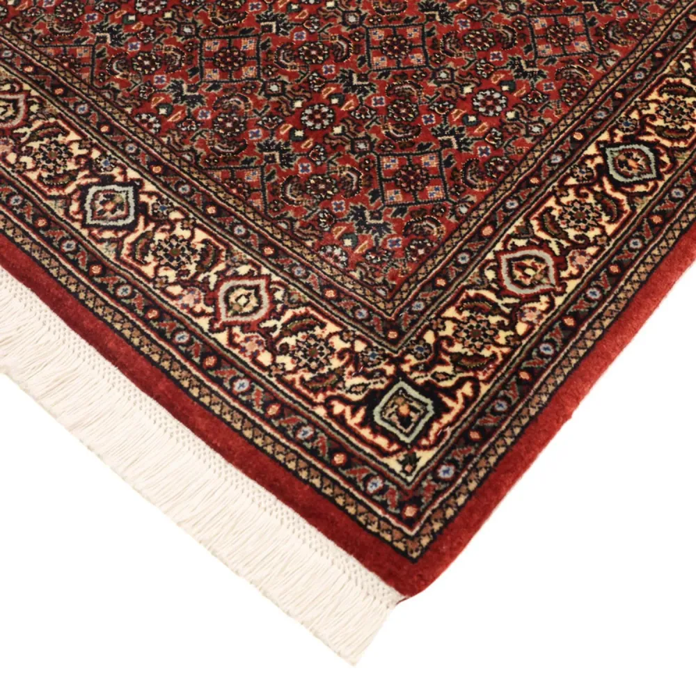 Tapete Persa - Bijar - Real - 150 x 90 cm - ferrugem