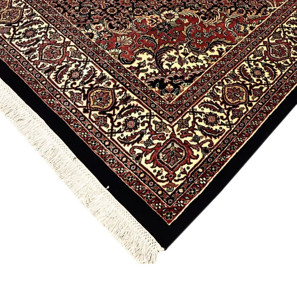 Tapete Persa - Bijar - Real - 202 x 149 cm - bege escuro
