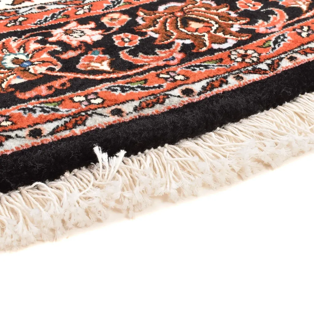 Tapete Persa - Bijar ronda - 150 x 150 cm - vermelho