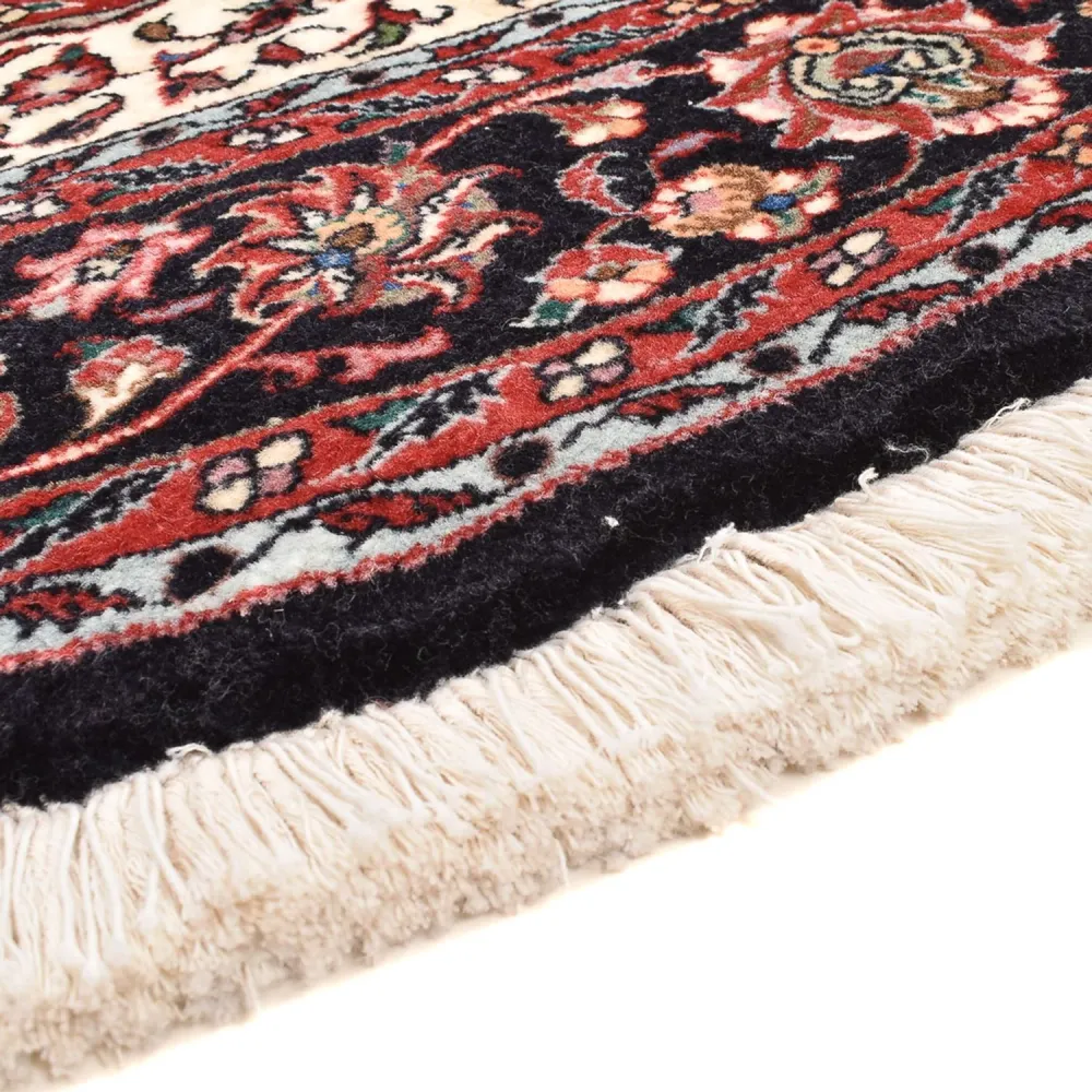Tapete Persa - Bijar ronda - 150 x 150 cm - vermelho