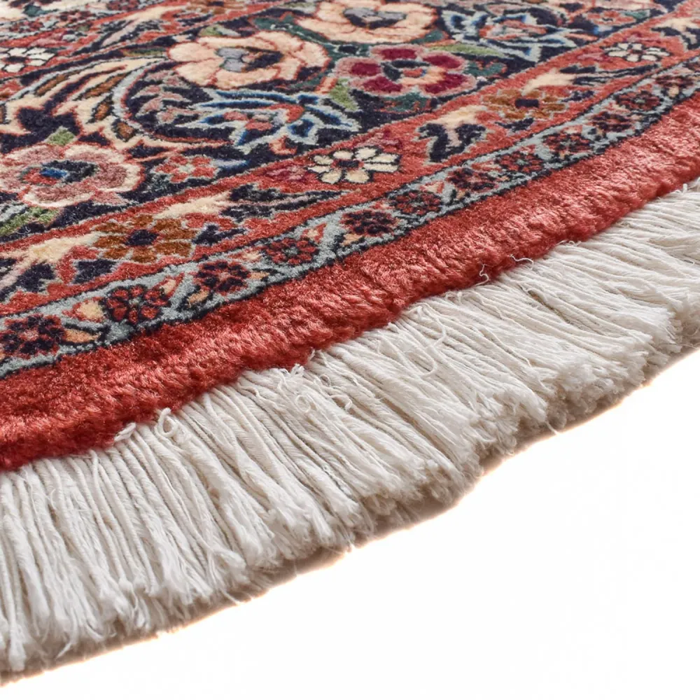 Tapete Persa - Bijar ronda - 250 x 250 cm - ferrugem