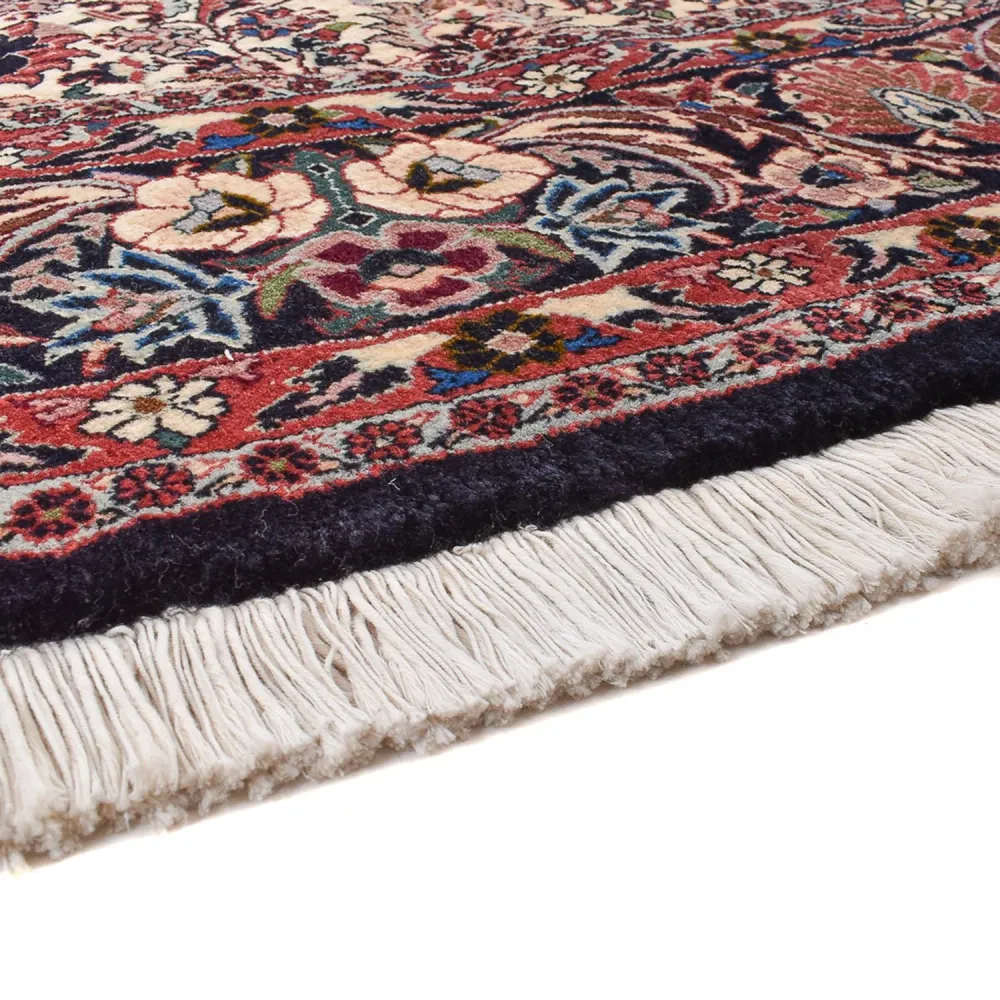 Tapete Persa - Bijar ronda - 250 x 250 cm - ferrugem