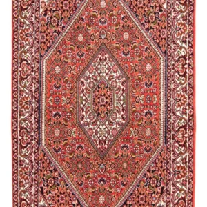 Tapete Persa - Bijar - Royal - 140 x 82 cm - vermelho