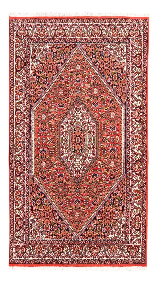 Tapete Persa - Bijar - Royal - 140 x 82 cm - vermelho