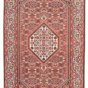 Tapete Persa - Bijar - Royal - 144 x 83 cm - vermelho