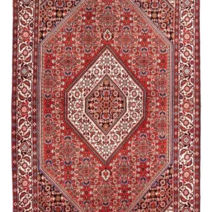 Tapete Persa - Bijar - Royal - 176 x 110 cm - vermelho