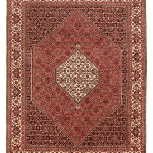 Tapete Persa - Bijar - Royal - 260 x 200 cm - vermelho