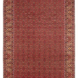 Tapete Persa - Bijar - Royal - 296 x 197 cm - vermelho