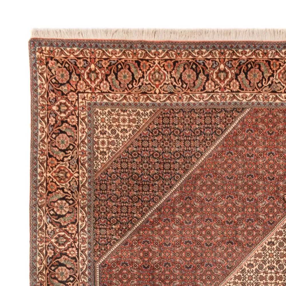 Tapete Persa - Bijar - Royal - 300 x 255 cm - ferrugem