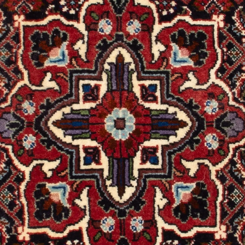 Tapete Persa - Bijar - Royal - 70 x 50 cm - azul escuro