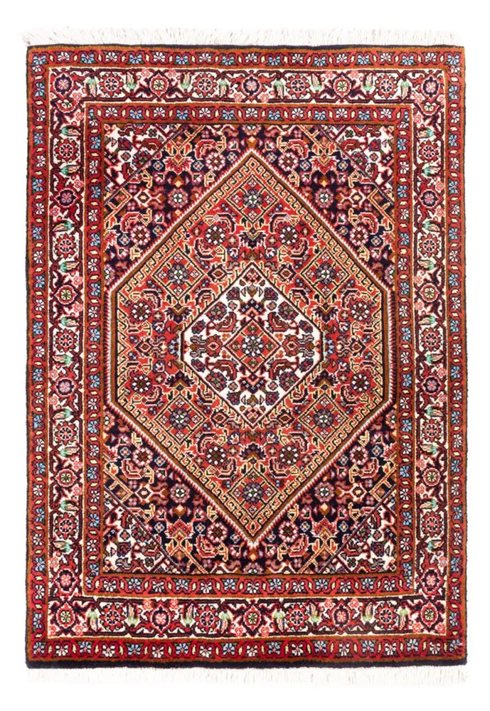 Tapete Persa - Bijar - Royal - 98 x 68 cm - vermelho