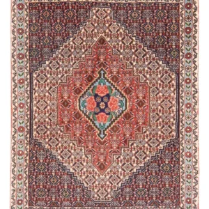 Tapete Persa - Clássico - 105 x 75 cm - azul escuro