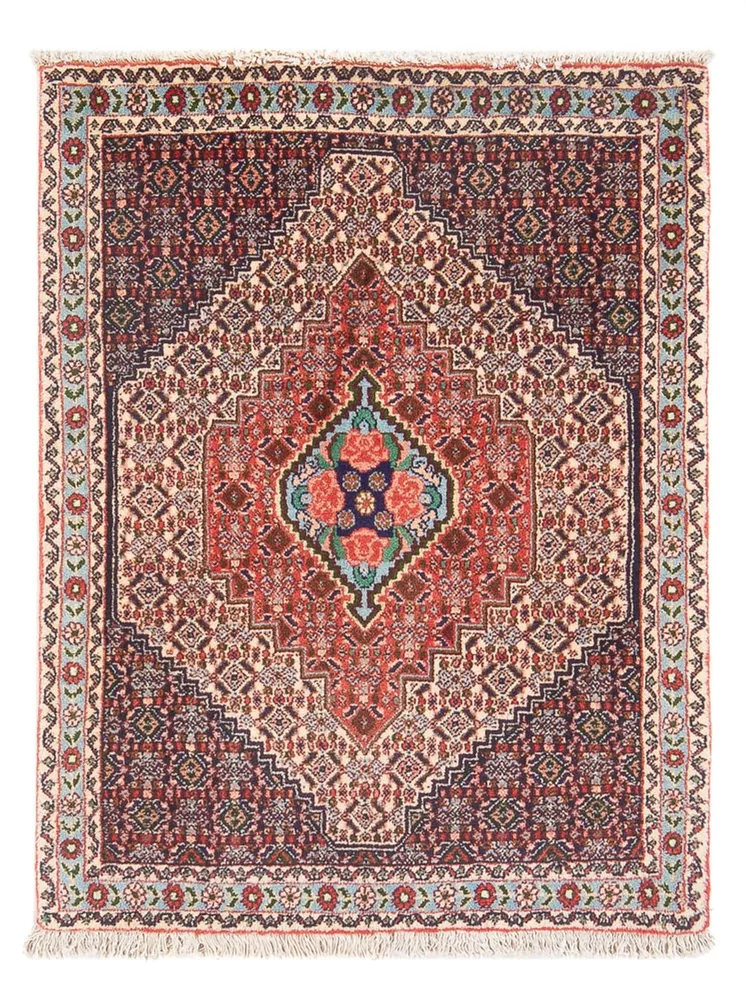 Tapete Persa - Clássico - 105 x 75 cm - azul escuro
