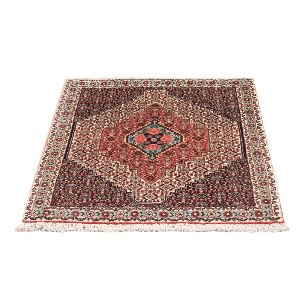 Tapete Persa - Clássico - 105 x 75 cm - azul escuro