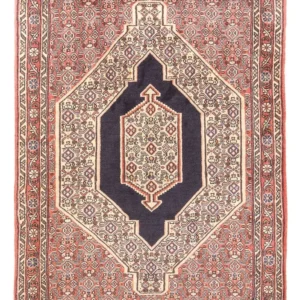 Tapete Persa - Clássico - 112 x 74 cm - azul escuro