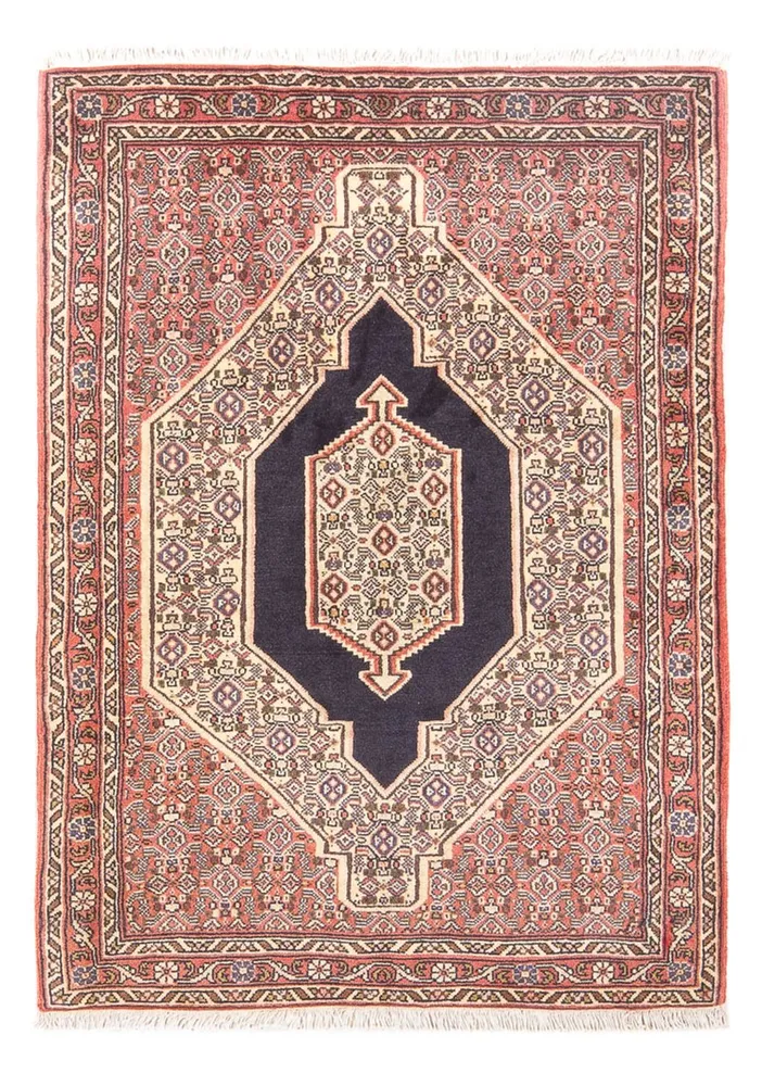 Tapete Persa - Clássico - 112 x 74 cm - azul escuro