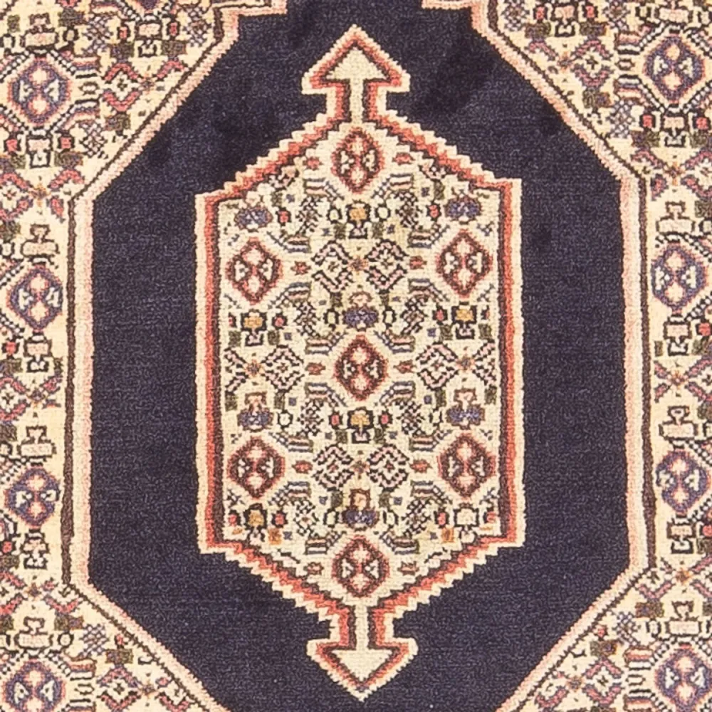 Tapete Persa - Clássico - 112 x 74 cm - azul escuro