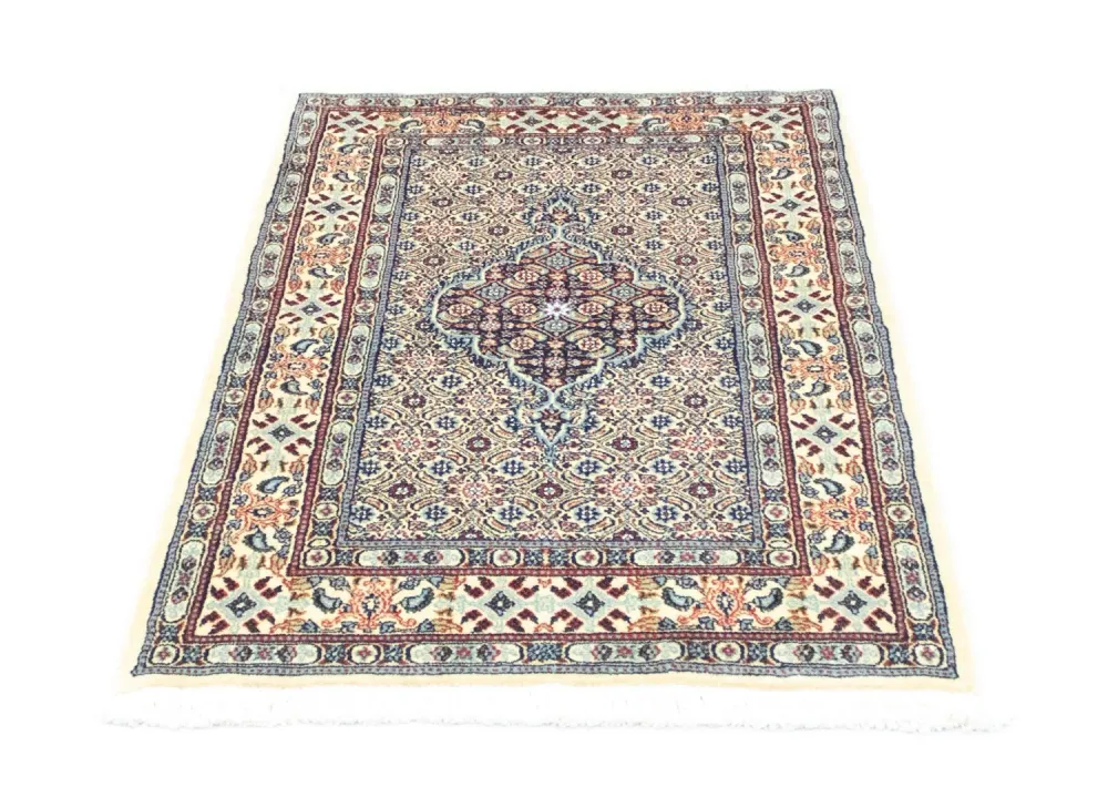 Tapete Persa - Clássico - 122 x 78 cm - azul