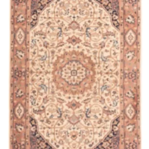 Tapete Persa - Clássico - 124 x 78 cm - bege escuro