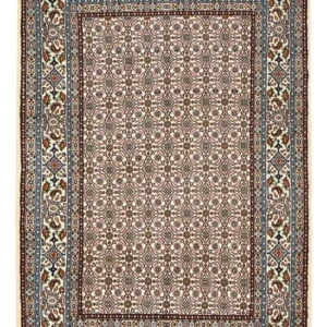 Tapete Persa - Clássico - 150 x 97 cm - castanho claro